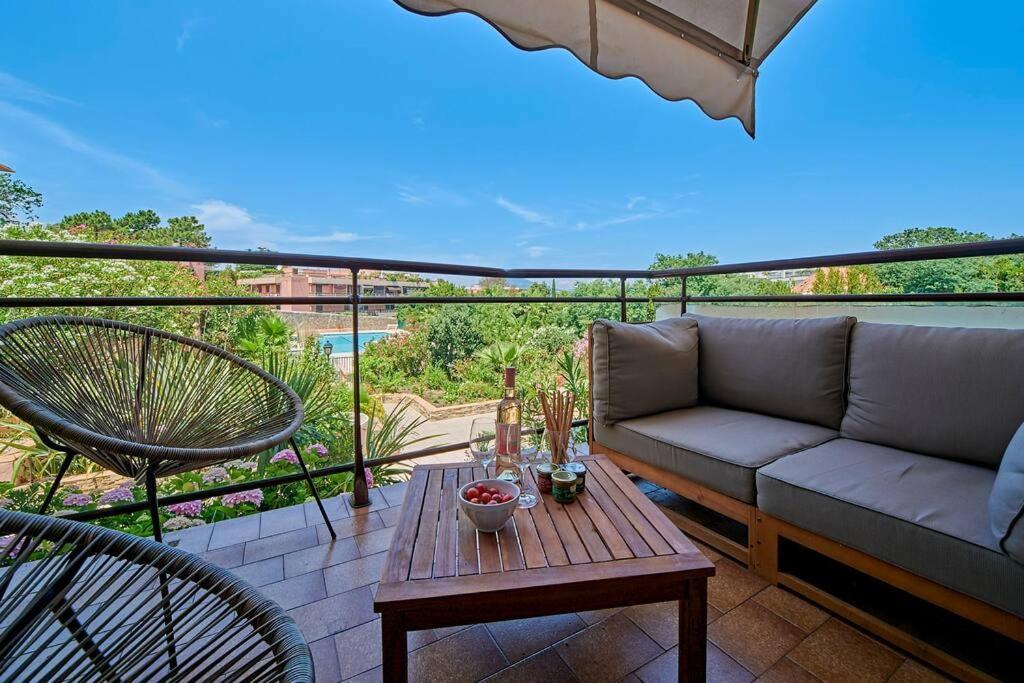 Sunrise -Swimming-Pool-Saint-Tropez Center-Parking 아파트 외부 사진